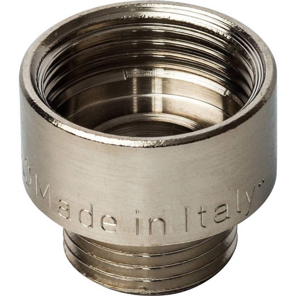 Переходник латунный никелированный STOUT ВН 3/4 x 1/2 дюйма SFT-0008-003412