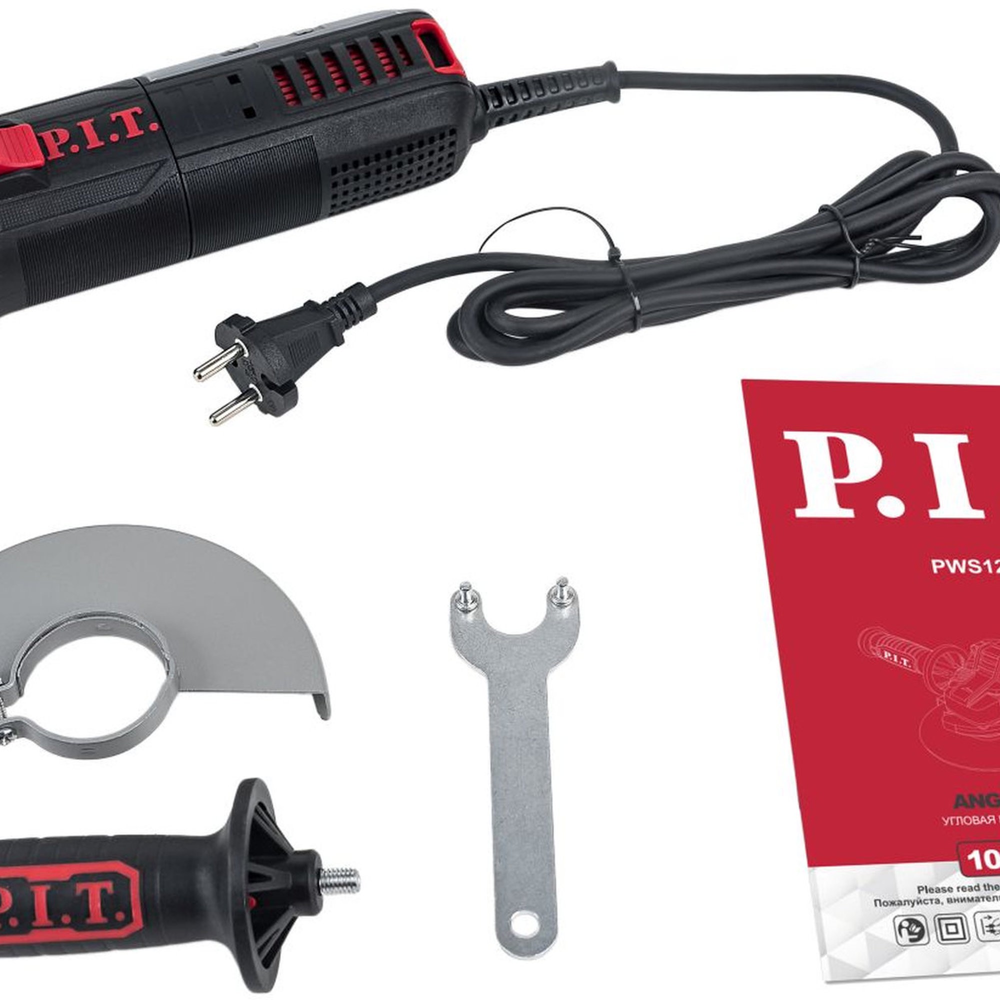 Угловая шлифмашина P.I.T. PWS125-C6 МАСТЕР 125 мм 1050 Вт регулировка оборотов PWS125-C6