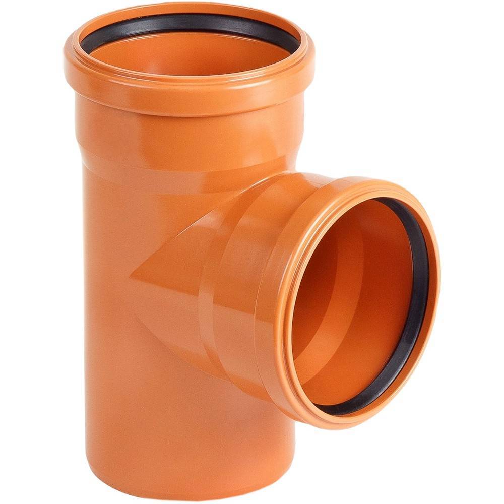 Тройник наружной канализации ХЕМКОР 160х110 мм 87° НС-1455353