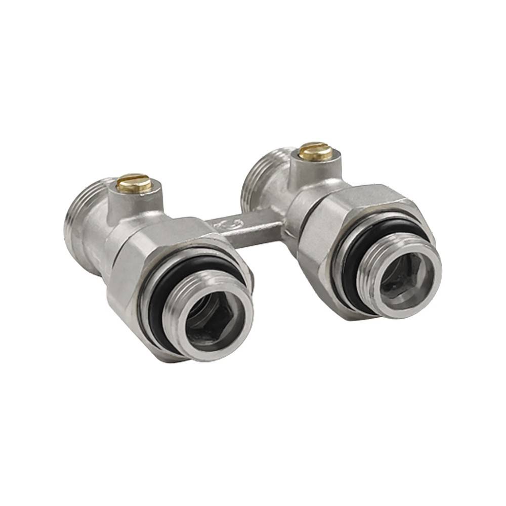 Узел нижнего подключения VALFEX прямой 3/4 с адаптерами 1/2 VF.595.N.05