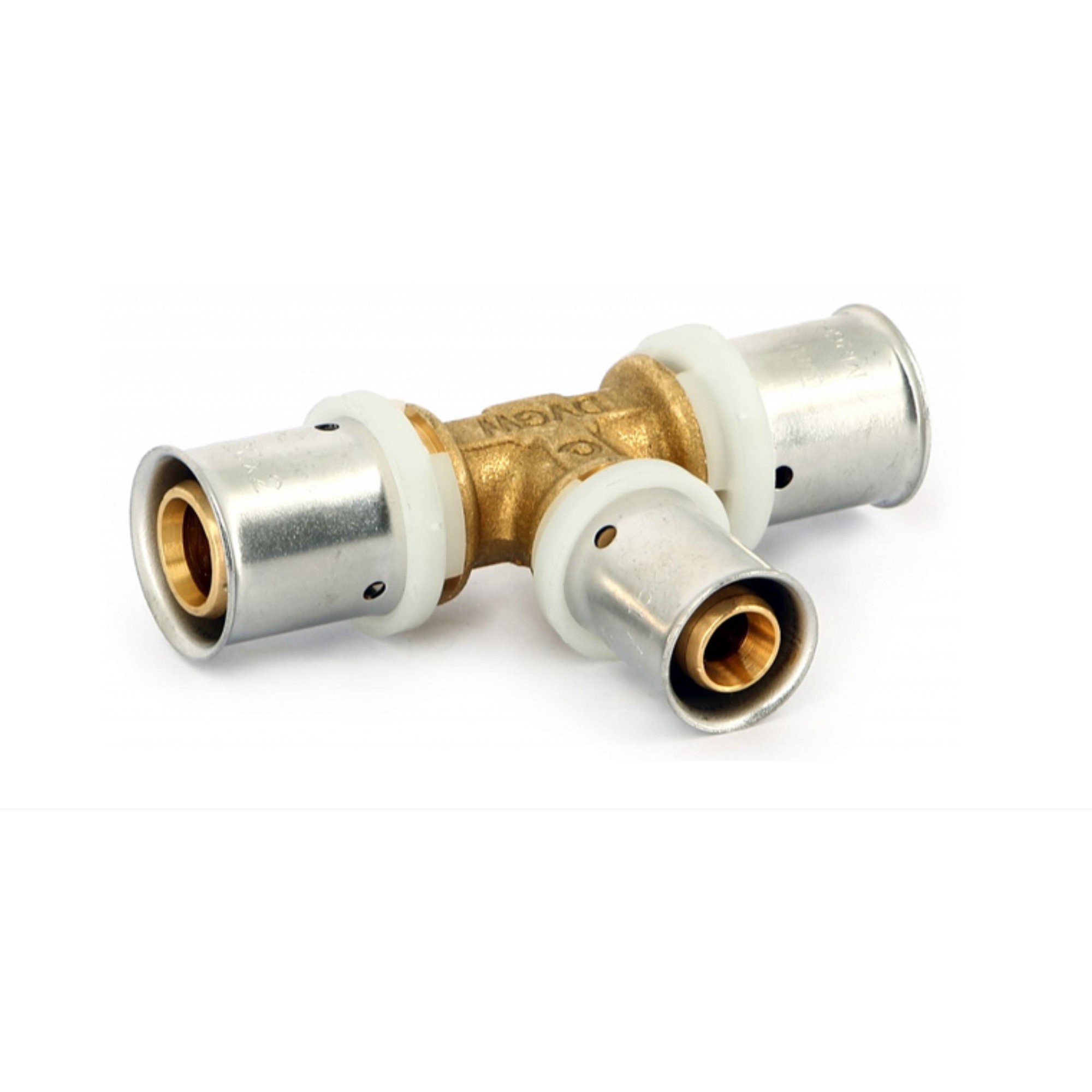 Тройник пресс Uni-Fitt 20x16x20 мм 1513614