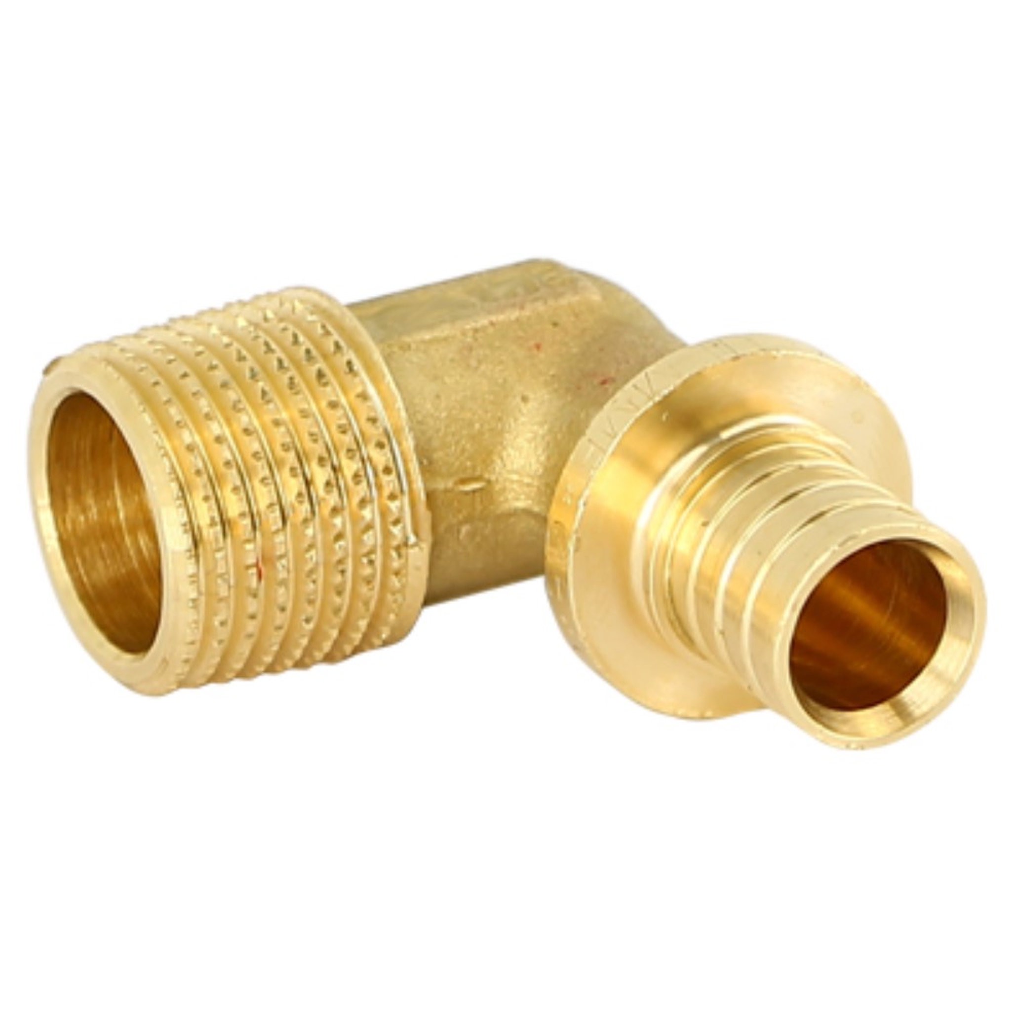 Угольник аксиальный Uni-Fitt 20x1/2 НР латунь 1513689