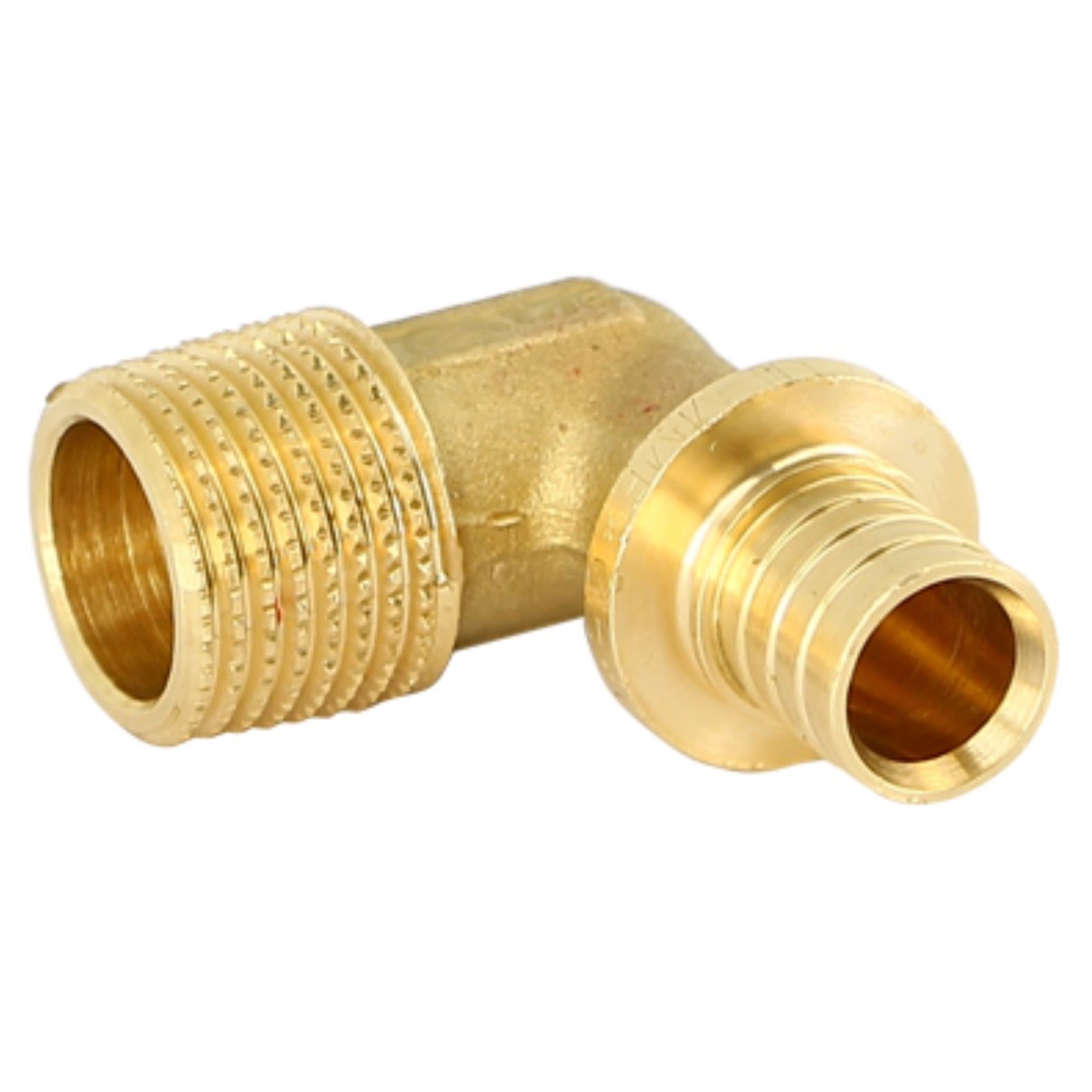 Угольник аксиальный Uni-Fitt 20x3/4 НР латунь 1513690