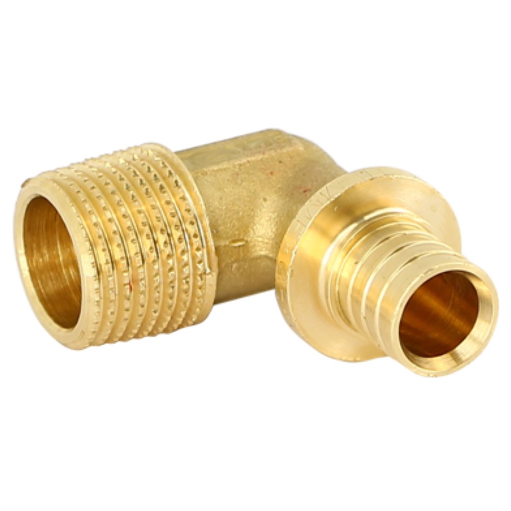 Угольник аксиальный Uni-Fitt 25x3/4 НР латунь 1513691