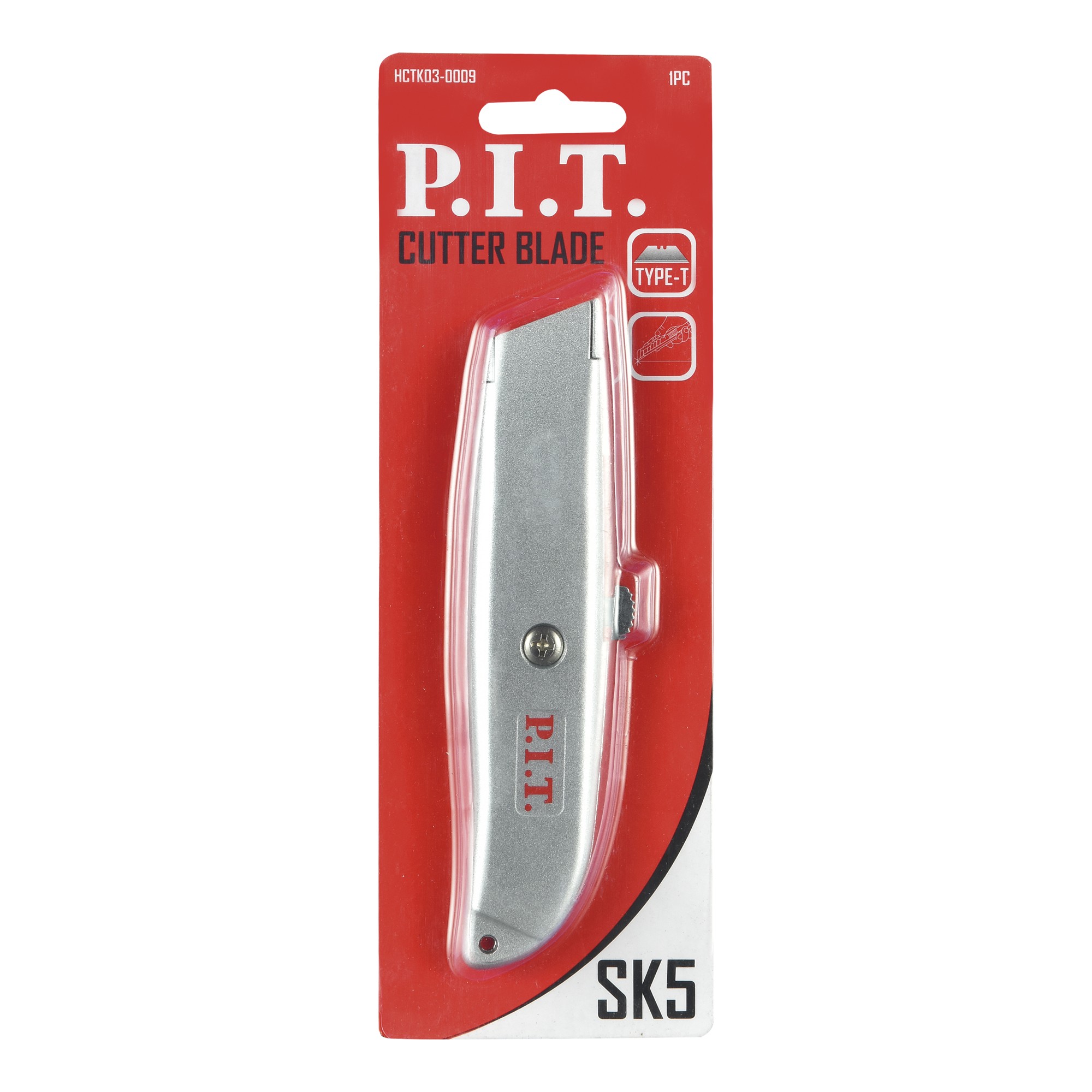 Нож P.I.T. с трапециевидными лезвиями 61 мм HCTK03-0009