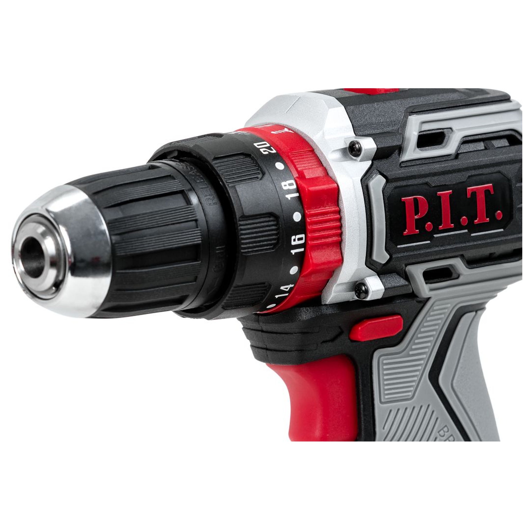 Дрель-шуруповерт ударная аккумуляторная бесщеточная P.I.T. PSR18-D4 20 В 2x1.5 Ач кейс PSR18-D4