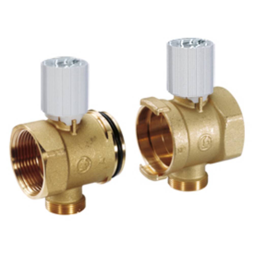 Комплект концевых элементов коллектора Giacomini DN32 1 1/4 x 3/4E R53VTY107