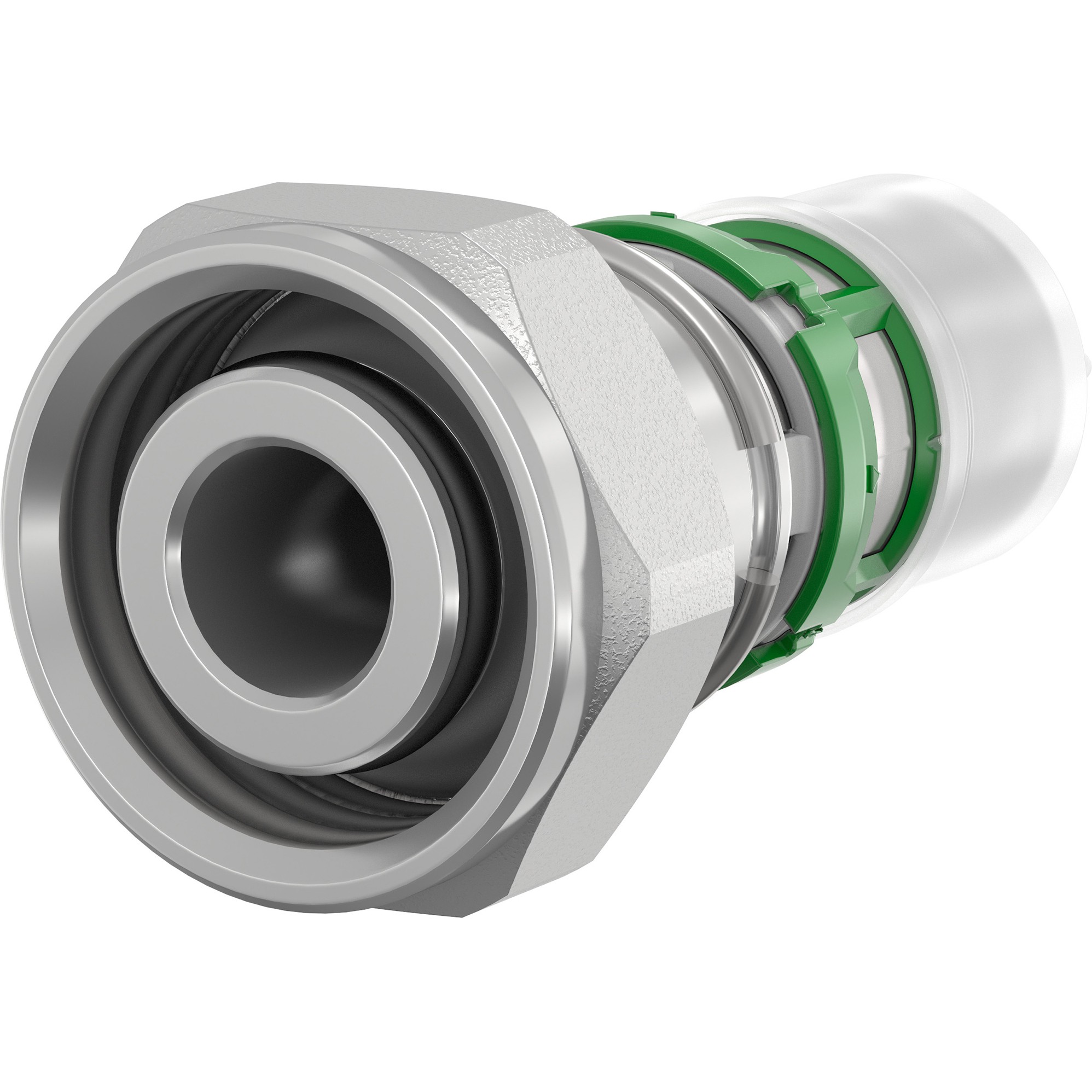 Муфта пресс Comap MultiSkin латунная с накидной гайкой 20 мм x 3/4 Eurocone 7359G-2034