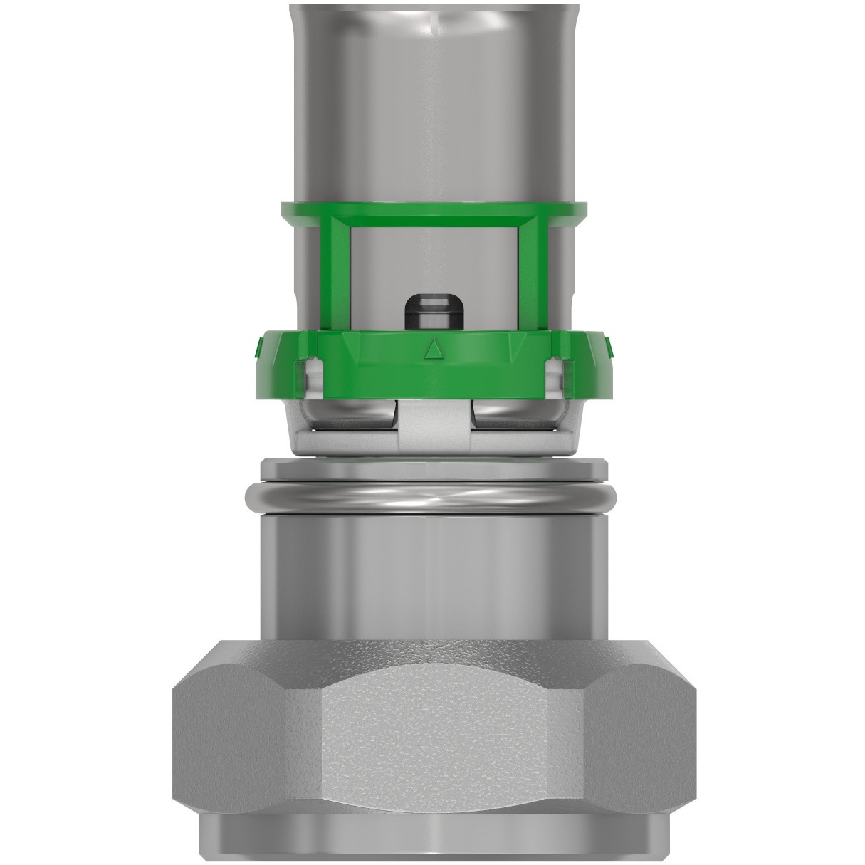 Муфта пресс Comap MultiSkin латунная с накидной гайкой 20 мм x 3/4 Eurocone 7359G-2034