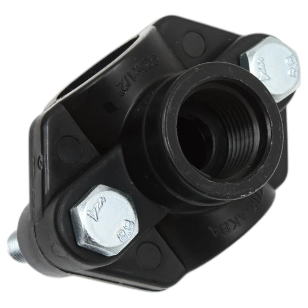 Седелка компрессионная ТПК-АКВА 25 мм x 1/2 дюйма ВР с болтами 3000025012