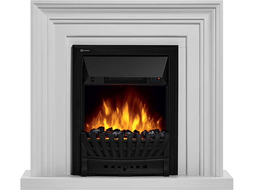 Портал для электрокамина Firelight Stretto Classic белый НС-1399393