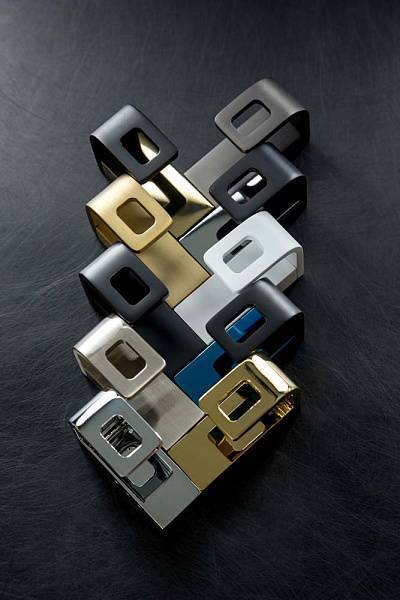 Крючок для ванной подвесной Boheme Q антрацит глянцевый 10946-SGM