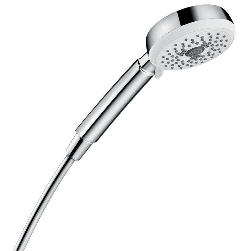 Ручной душ Hansgrohe Crometta 100 Multi белый/хром 26823400