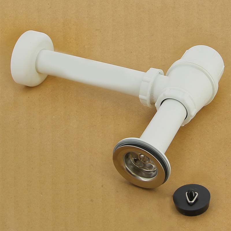 Сифон бутылочный Viega 5726 1 1/2х40 мм с горизонтальным отводом пластиковый 309312