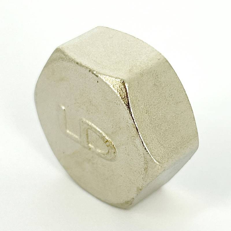 Заглушка латунная LD Pride 3/4 ВР никелированная 67.504.20