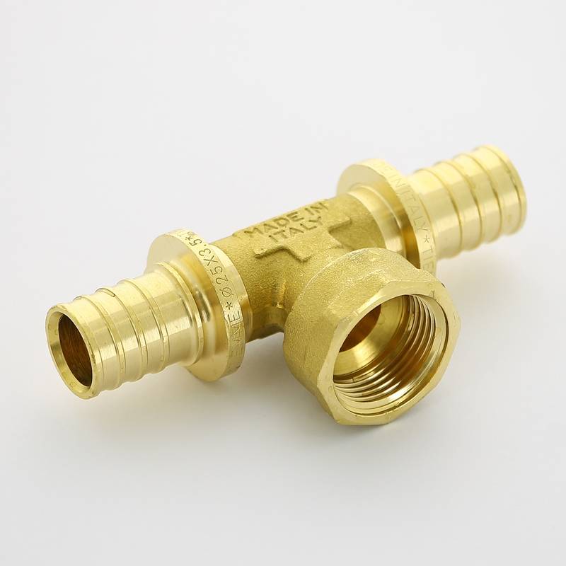 Тройник аксиальный Uni-Fitt 25х3/4х25 ВР латунь 747G8380