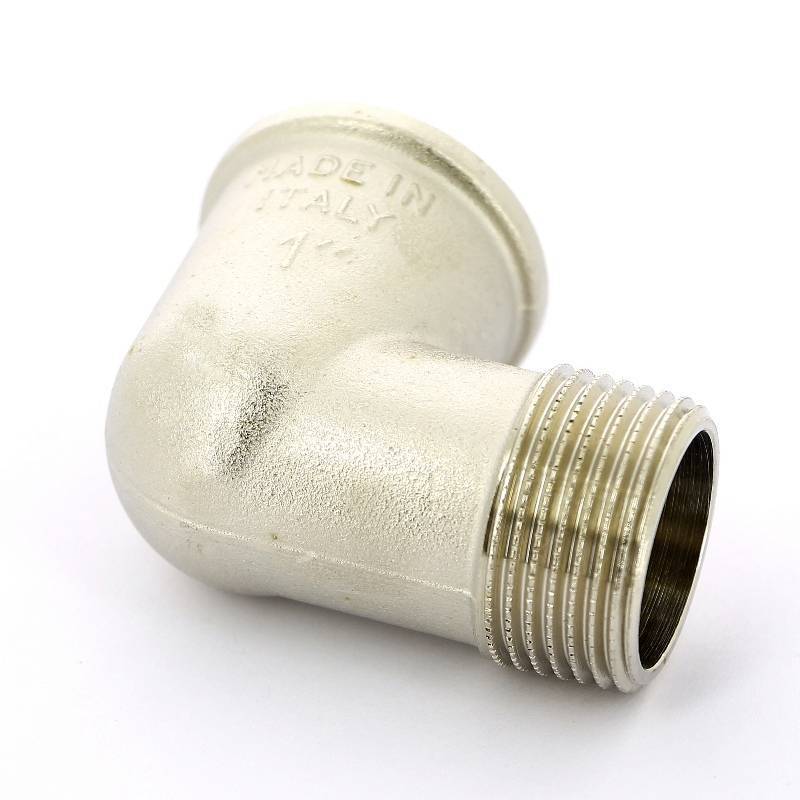 Угол 90° НВ Tiemme 1 никелированный 1500137