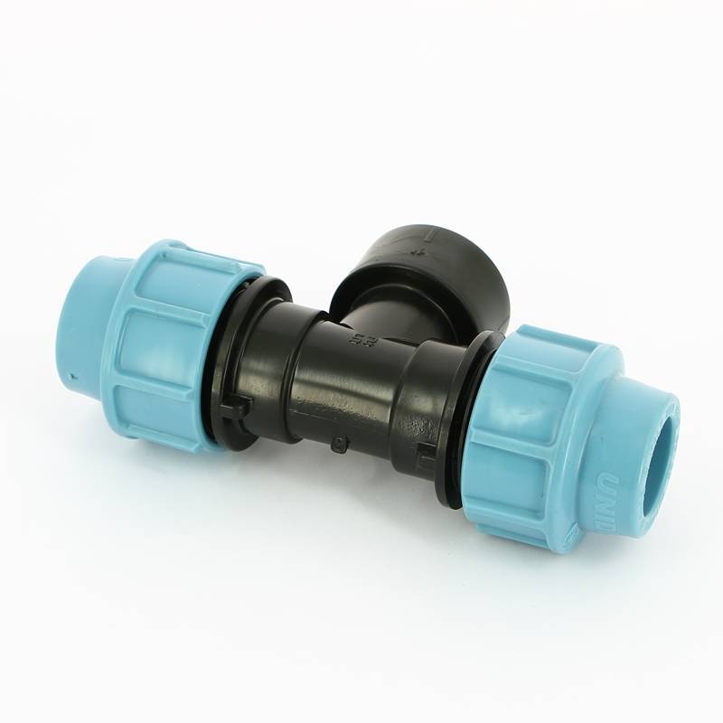 Тройник обжимной с внутренней резьбой Unidelta 25х1 для ПНД 1007025004