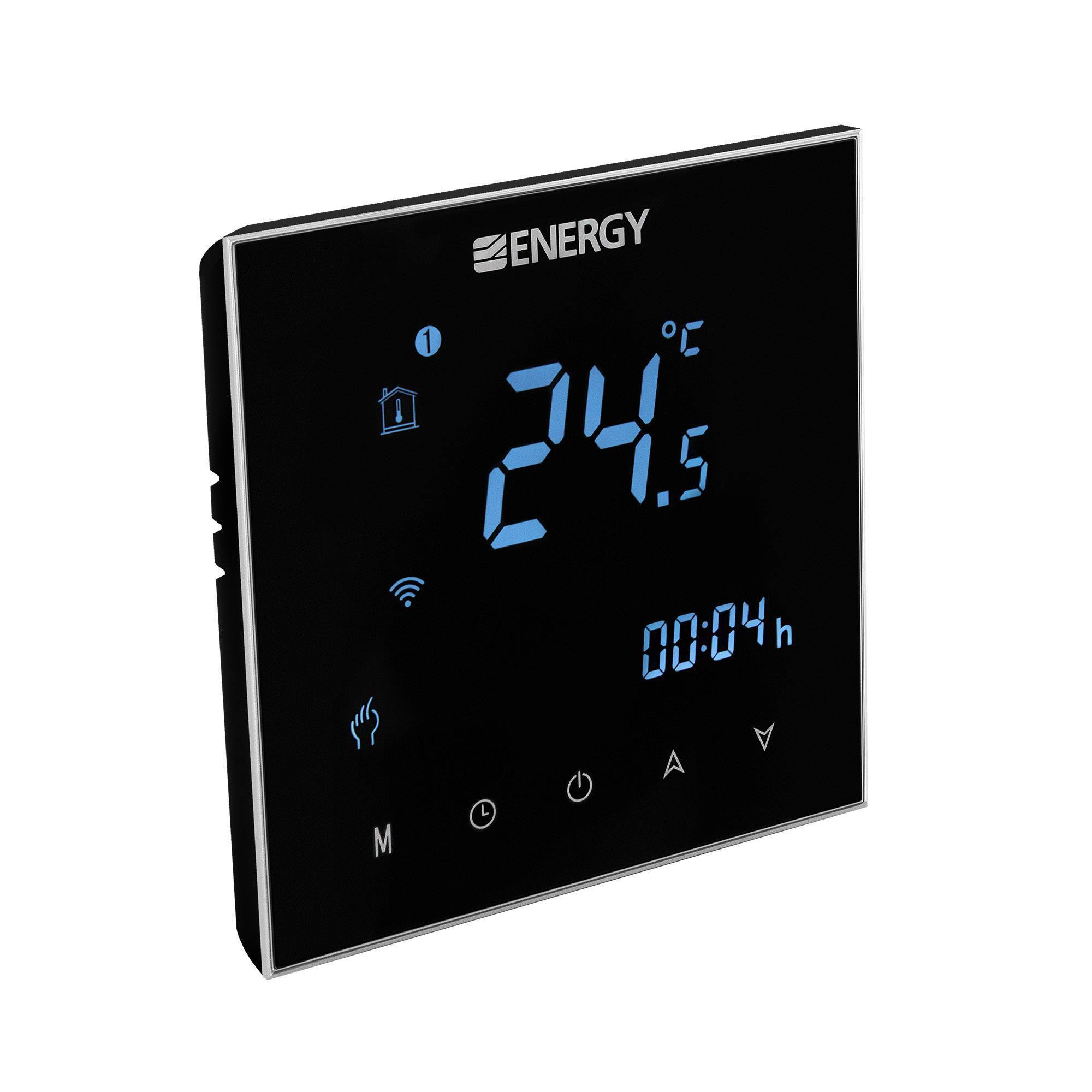 Терморегулятор программируемый Energy BHT-2000 Wi-Fi черный