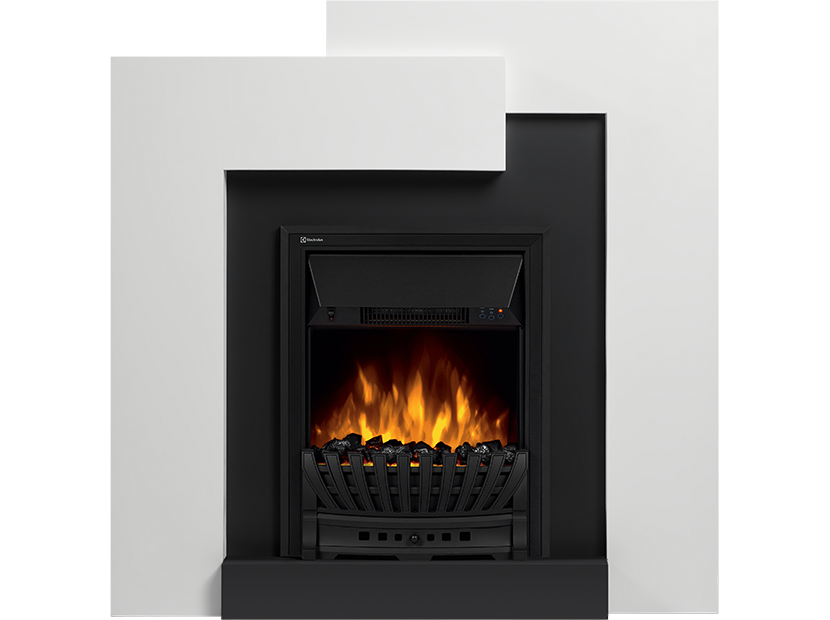 Портал для электрокамина Firelight Tetris Classic белый/серый НС-1352544