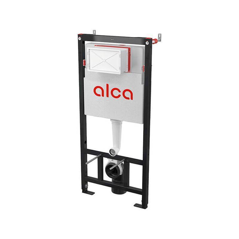 Инсталляция для унитаза Alcaplast AM101/1120 с кнопкой M70 белая AM101/1120-3:1 RU M70-0001
