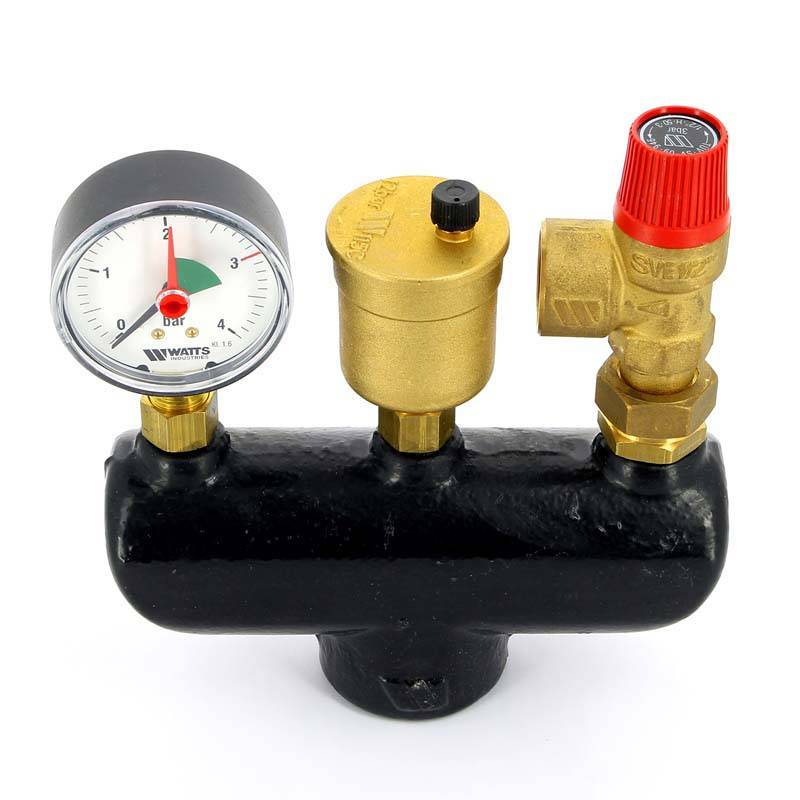 Группа безопасности котла Watts KSG 30 G до 50 кВт 1 3 бар чугун 10005216