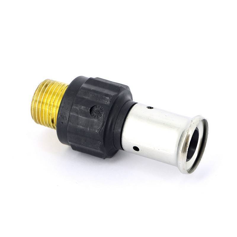 Муфта пресс с наружной резьбой Henco PVDF 20х1/2 17PK-2004