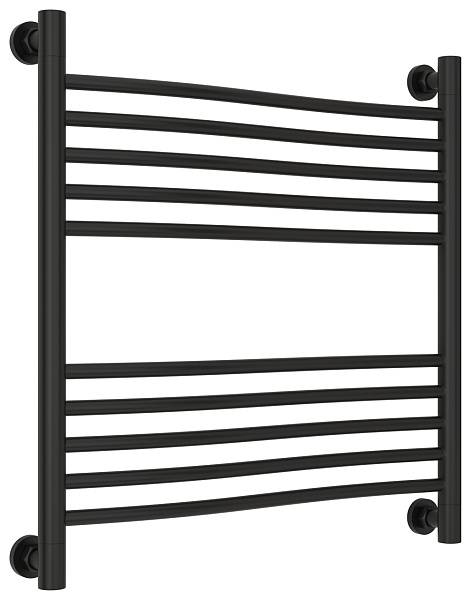 Полотенцесушитель водяной Сунержа Флюид+ 600x600 мм матовый черный 31-0222-6060