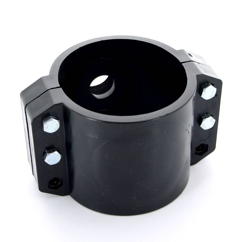 Седловая врезка Unidelta 110х1 4 болта для труб ПНД 1019110004