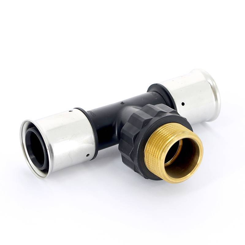 Тройник пресс-НР Henco PVDF 40x1 1/4x40 14PK-400740