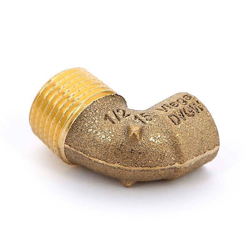 Угол 90° бронзовый Viega пайка-НР 15х1/2 100568