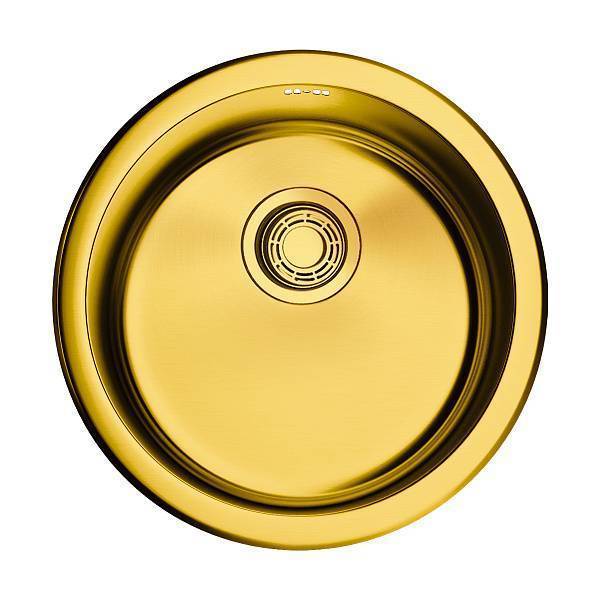 Кухонная мойка Omoikiri Toya 45-U-AB нержавеющая сталь 45x45 см античная латунь 4993065