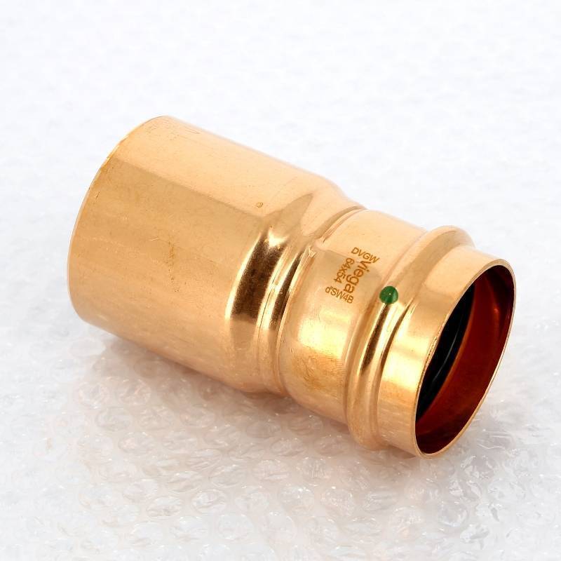 Муфта-вставка пресс медная Viega Profipress XL 64х54 мм 577612