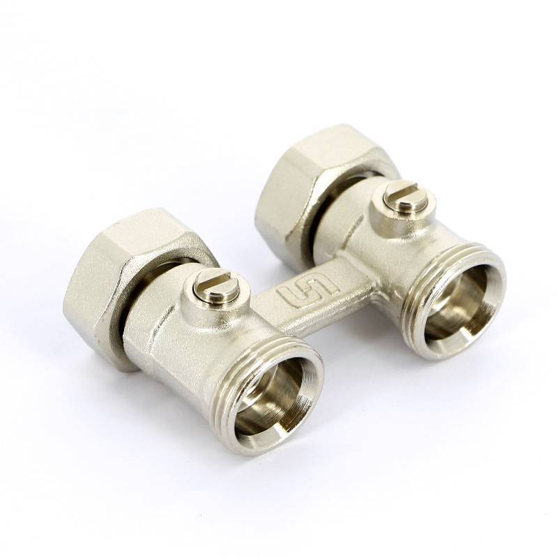 Узел радиаторный прямой Uni-Fitt для двухтрубных систем НВ 3/4 EK x 3/4 EK 192N3300