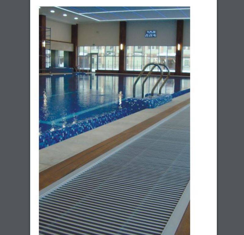 Внутрипольный конвектор Wilma Vitron 150х260х2750 мм 4-трубный естественная конвекция ВК.150.260.2750.4ТК