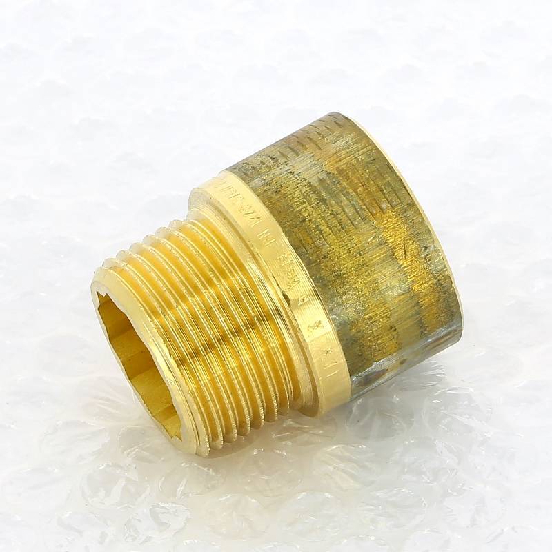 Переходник НВ Viega 1x1 бронза 449315