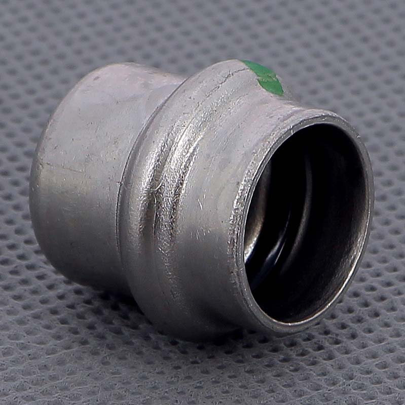 Заглушка пресс из нержавеющей стали Viega Sanpress Inox 18 мм 452865