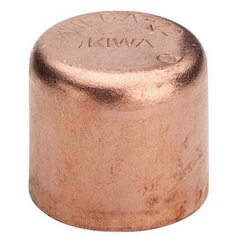 Заглушка медная Viega под пайку 22 мм 102951