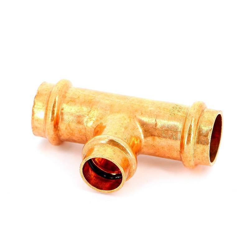 Тройник пресс IBP >B< Press 22х18х22 мм медь P5130 02218022