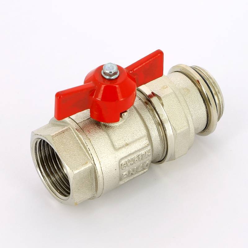 Кран шаровой ITAP IDEAL НВ с разъемным соединением и уплотнением бабочка 1 098S 1