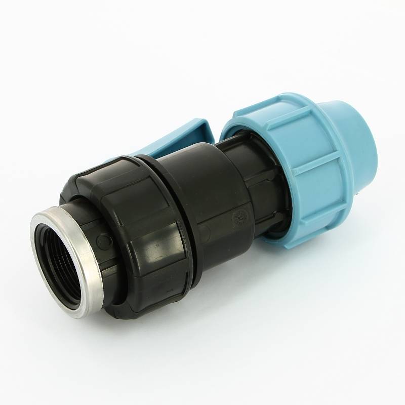 Кран шаровый компрессионный Unidelta 40x1 1/4 ПНД 1071040005001