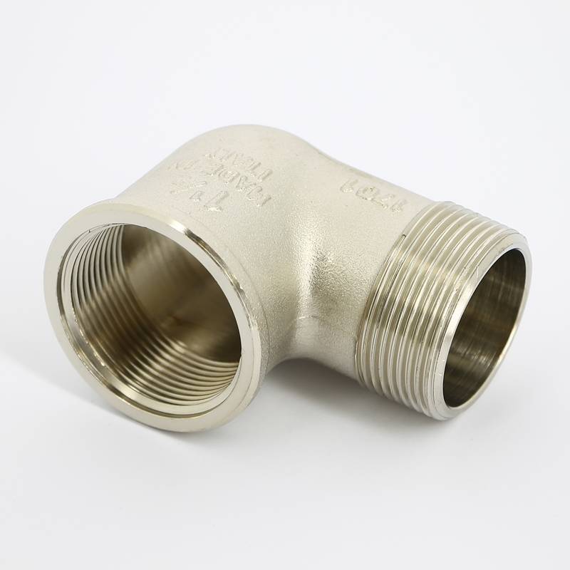 Угол 90° НВ Uni-Fitt 1 1/2 никелированный 611N6600