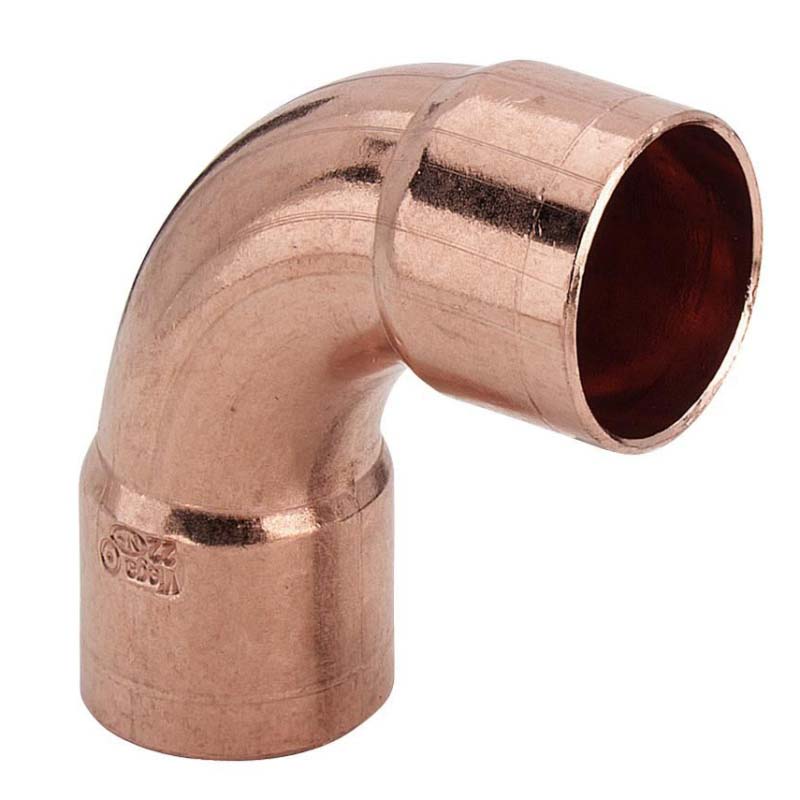 Отвод двухраструбный Viega 95002A под пайку 35 мм 90° 101046