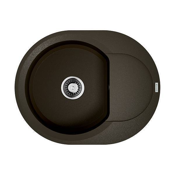 Кухонная мойка Omoikiri Sakaime 60E-DC Tetogranit 60x47 см темный шоколад 4993205