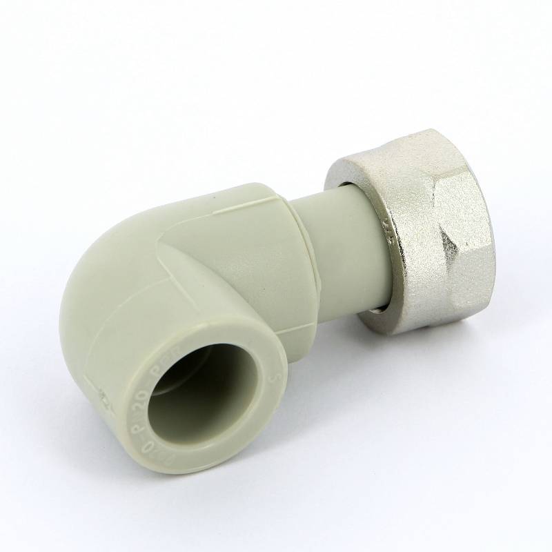 Угольник PP-R FV-Plast с накидной гайкой 20х3/4 227021