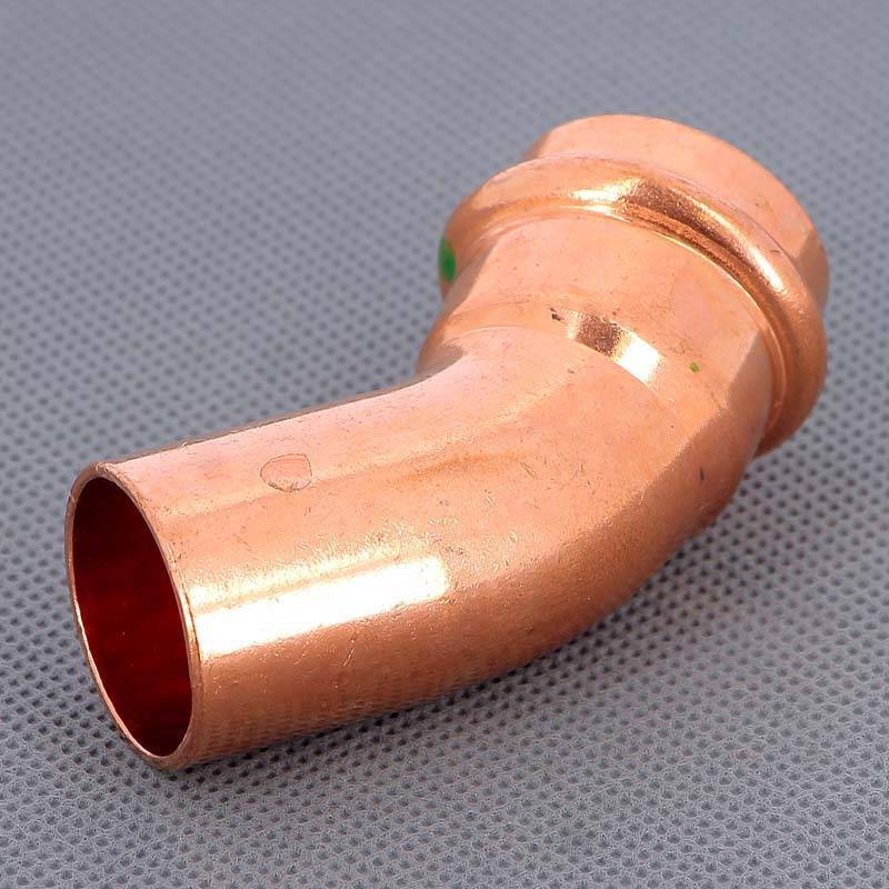 Угол-вставка 45° пресс Viega Profipress 28 мм медь 292522