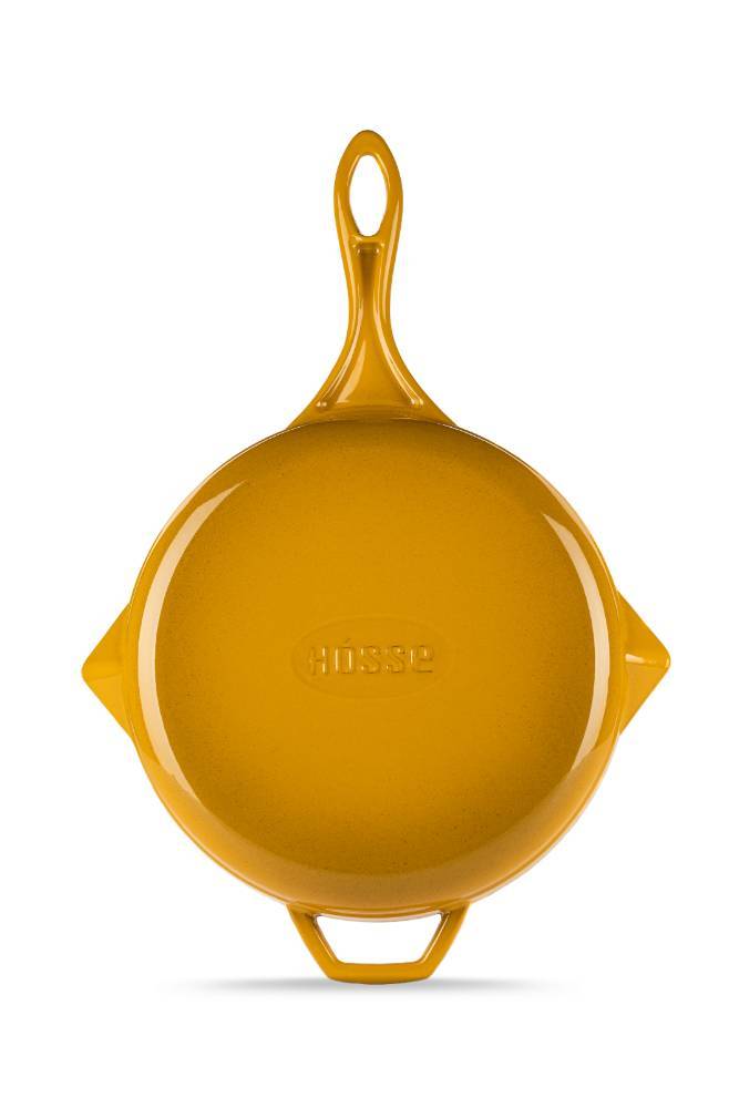 Сковорода-гриль чугунная Hosseven HS Y GTV 28 YELLOW 28 см А752528