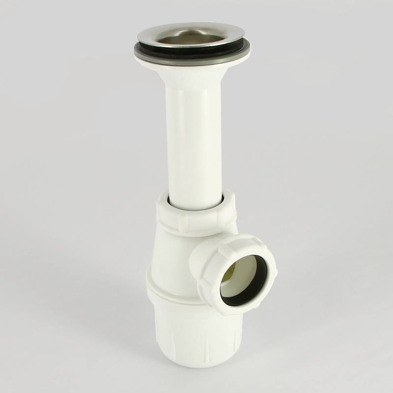 Сифон бутылочный Viega 5725 1 1/4х32 мм с пробкой и розеткой пластиковый 108014