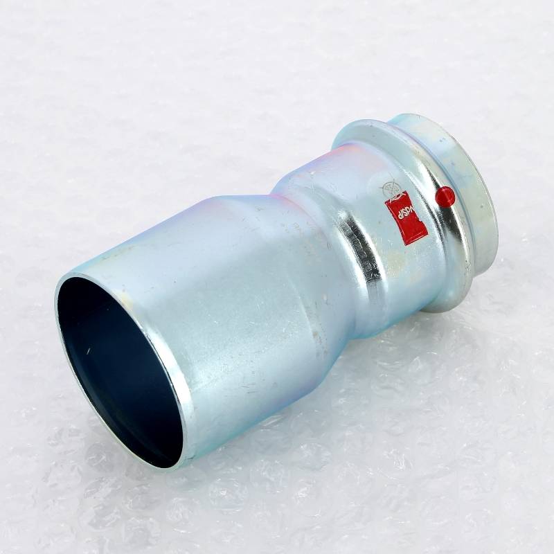 Муфта-вставка пресс из оцинкованной стали Viega Prestabo 54х42 мм 558604