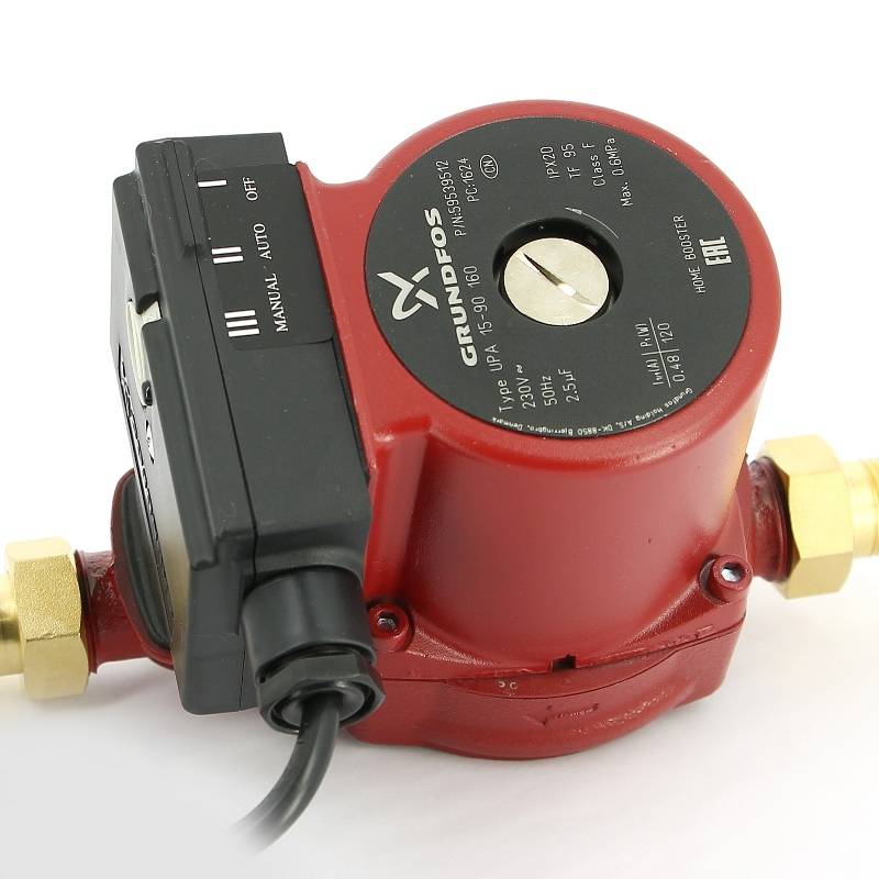 Насос циркуляционный Grundfos UPA 15-90 с гайками 59539512
